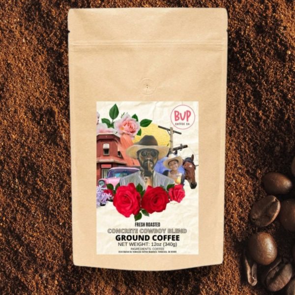 Product Image for  Concrete Cowboy Blend | Medium-Dark | Ground Coffee