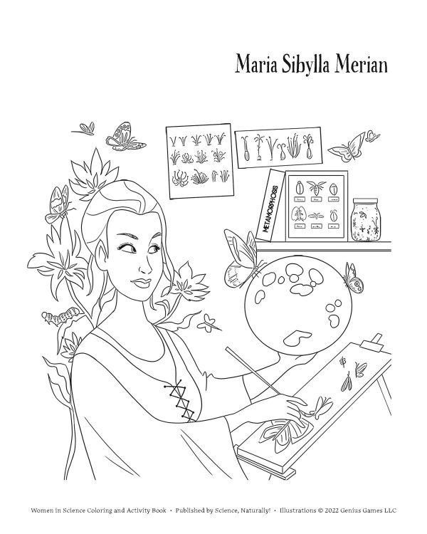 Product Image for  Women in Science Coloring and Activity Set