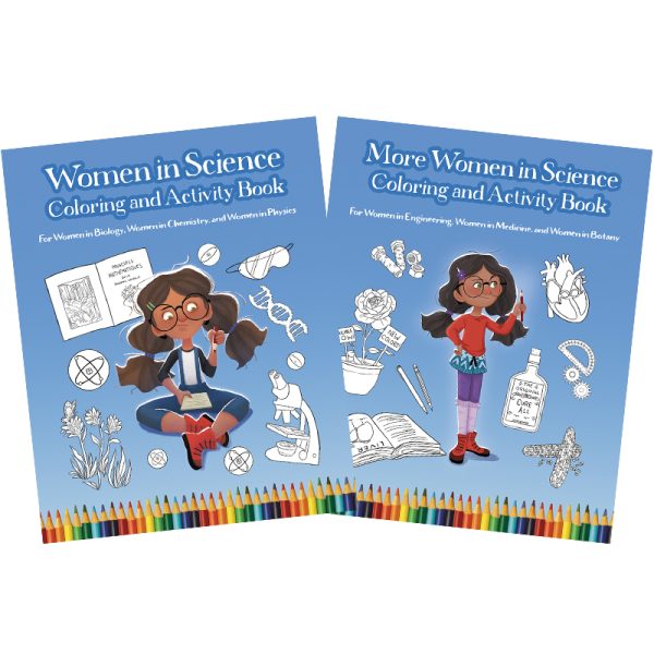 Product Image for  Women in Science Coloring and Activity Set