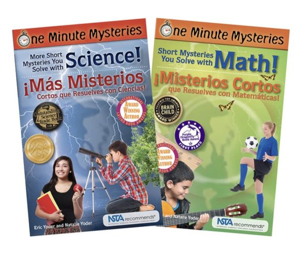 Product Image for  Bilingual Science and Math Book Set / Conjunto de libros bilingües