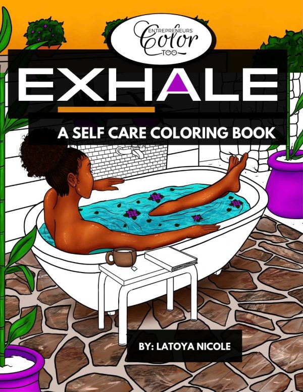 Product Image for  Exhale: A Self Care Coloring Book Celebrating Black Women