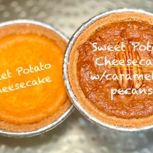 Product Image for  Sweet Potato Cheesecake with Caramel and Pecans