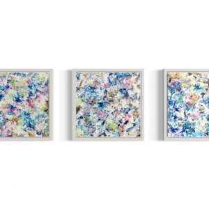 Product Image for  Spring In The City #1 (Set of 3) Framed – Paintings