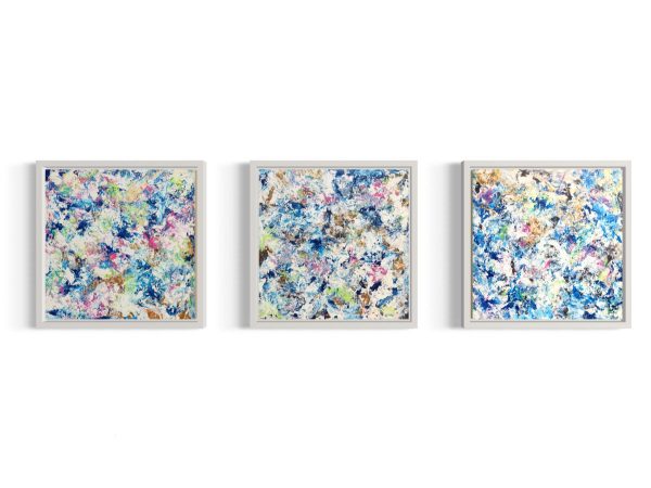 Product Image for  Spring In The City #1 (Set of 3) Framed – Paintings