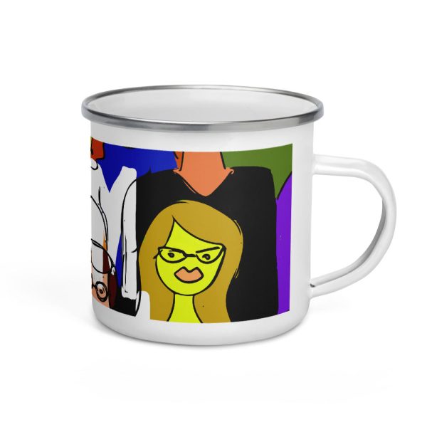 Product Image for  BLM ENAMEL MUG