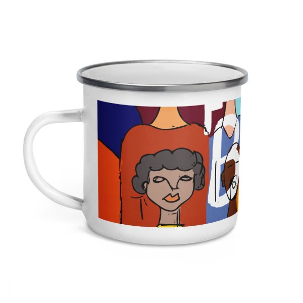 Product Image for  BLM ENAMEL MUG