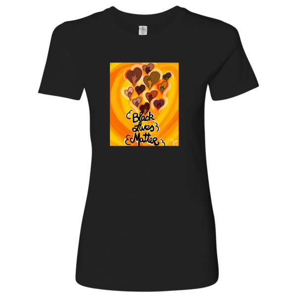 Product Image for  BLM CORAZON FEMALE T-SHIRT