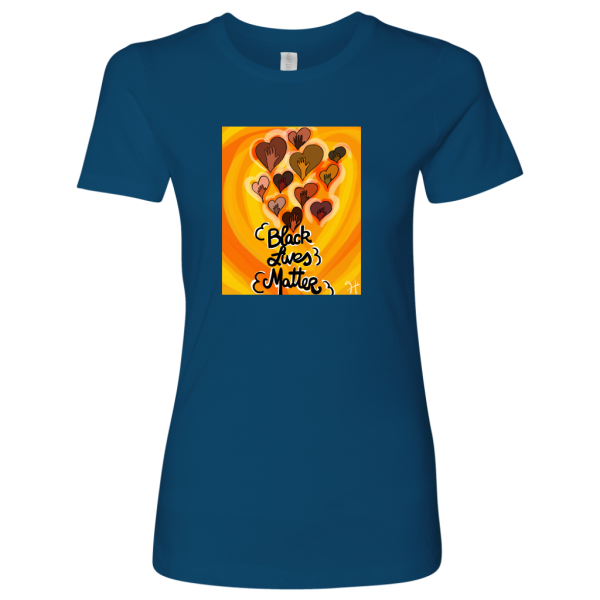 Product Image for  BLM CORAZON FEMALE T-SHIRT