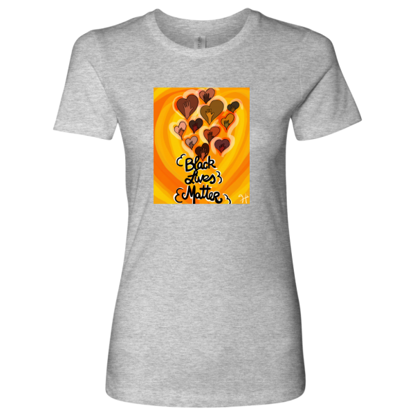 Product Image for  BLM CORAZON FEMALE T-SHIRT