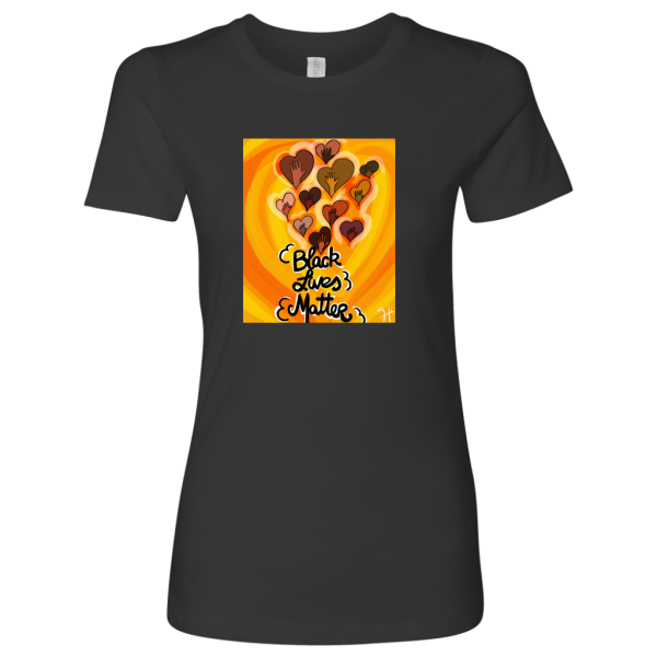 Product Image for  BLM CORAZON FEMALE T-SHIRT