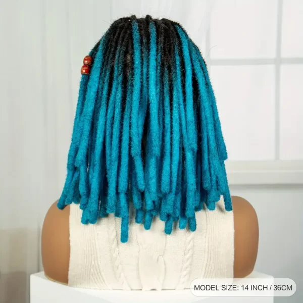 Product Image for  CHIC-FULL BRAIDED WIG IN BLUE