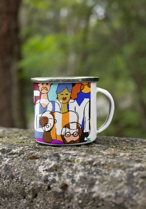 Product Image for  BLM ENAMEL MUG