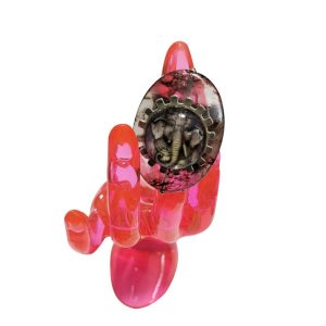 Product Image for  ADJUSTABLE RING WITH DAZZLING LAMPWORK GLASS & ELEPHANT FOCAL