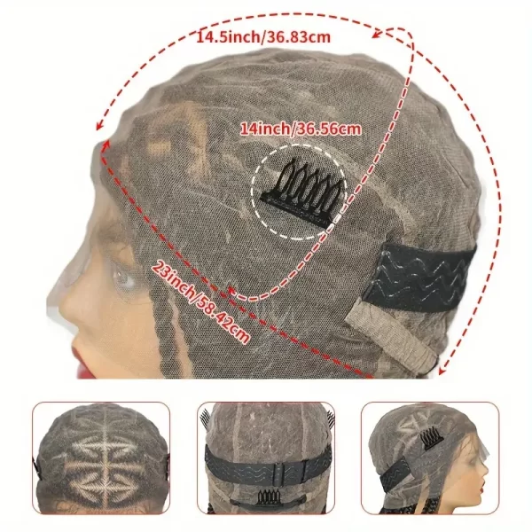 Product Image for  CORNROW FULL LACE BRAIDED WIG