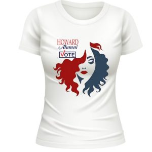 Product Image for  Preorder: Howard Alumni Vote Woman with Curly Hair