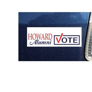 Product Image for  Preorder: Howard Alumni Vote Bumper Sticker