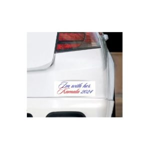 Product Image for  Preorder: I’m with her Kamala Bumper Sticker