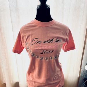 Product Image for  I’m with Her Women’s Pink Shirt