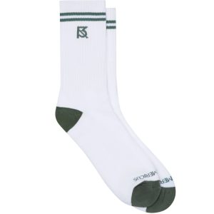 Product Image for  Logo Socks_2 Bar: White/Olive