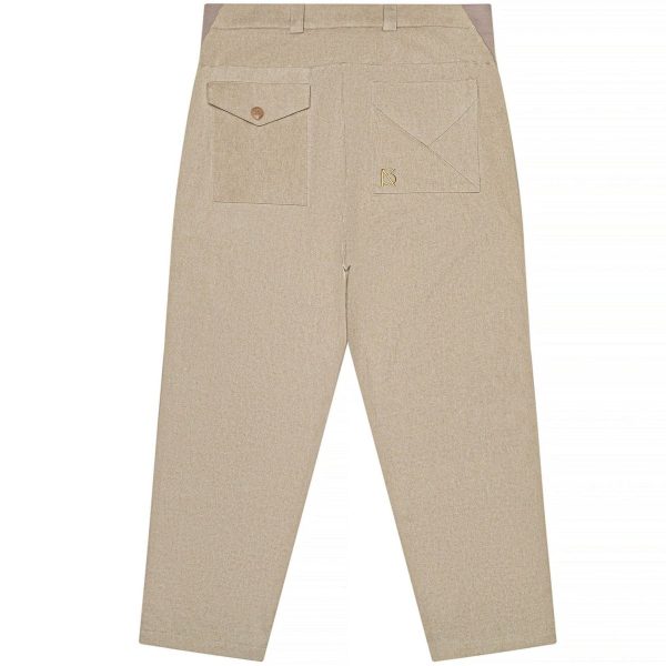 Product Image for  Charles Regular-Fit Cropped Trousers: Beige