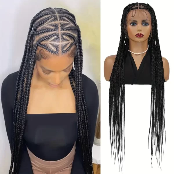 Product Image for  CORNROW FULL LACE BRAIDED WIG