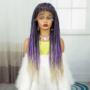 Product Image for  BOLD & BEAUTIFUL – RADIANT PURPLE BRAIDED FRONT LACE WIG