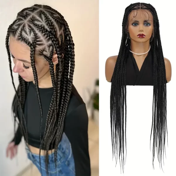 Product Image for  CORNROW FULL LACE BRAIDED WIG