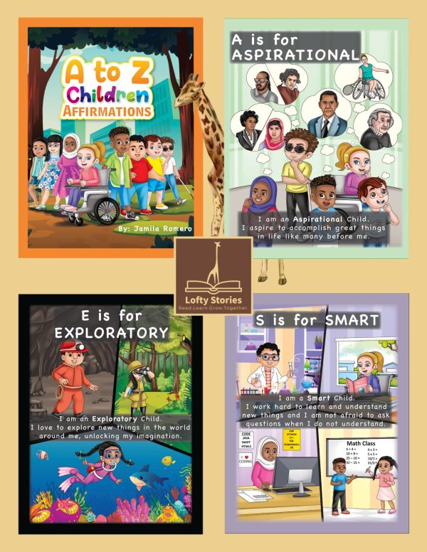 Product Image for  A to Z Black Children Affirmations Book