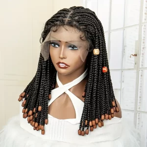 Product Image for  BRAIDED WIG ADORNED WITH EXOTIC BEADS
