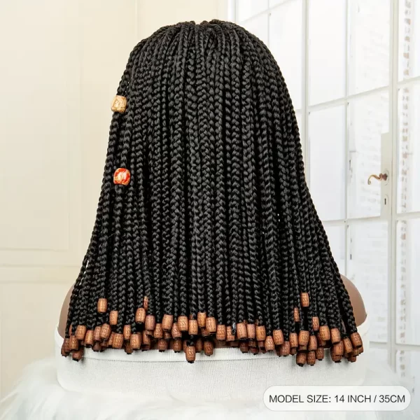 Product Image for  BRAIDED WIG ADORNED WITH EXOTIC BEADS