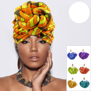 Product Image for  STYLISH TURBAN SCARF WITH ABSTRACT PATTERNS