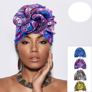 Product Image for  EXQUISITE TURBAN HAT MIXED ABSTRACT PATTERNS