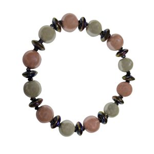 Product Image for  BRACELET WITH RARE MAGNETIC PEARLS & EXQUISITE RONDELLES