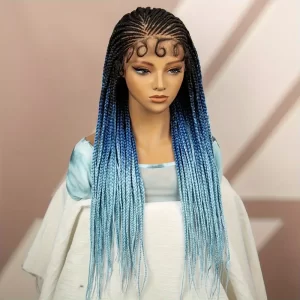 Product Image for  HANDMADE MIXED COLOR LACE BRAIDED WIG