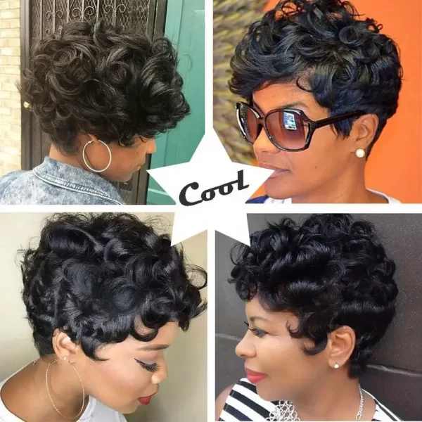 Product Image for  ELEGANT CURLY SHORT WIG