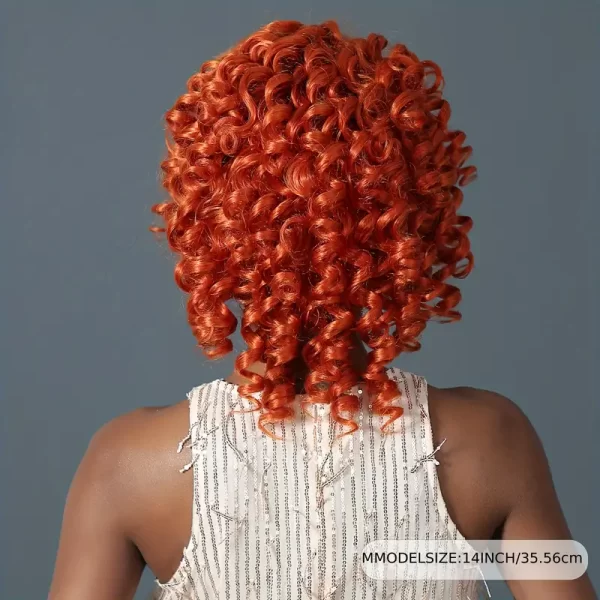 Product Image for  CURLY GINGER COLORED WIG