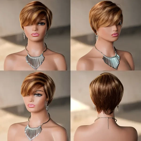 Product Image for  STUNNING MULTI-COLOR SHORT PIXIE WIG