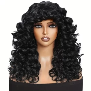 Product Image for  BIG CURLY WIG WITH BANGS