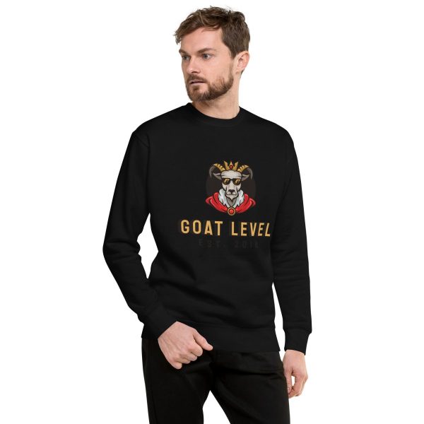 Product Image for  GOAT Level 2018 Unisex Premium Sweatshirt