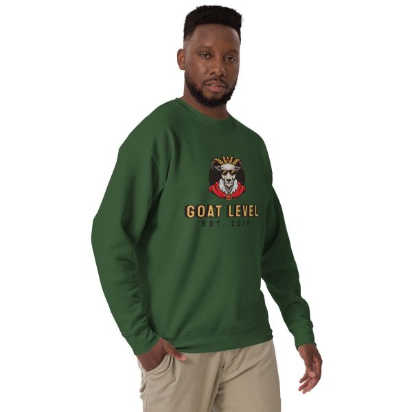 Product Image for  GOAT Level 2018 Unisex Premium Sweatshirt