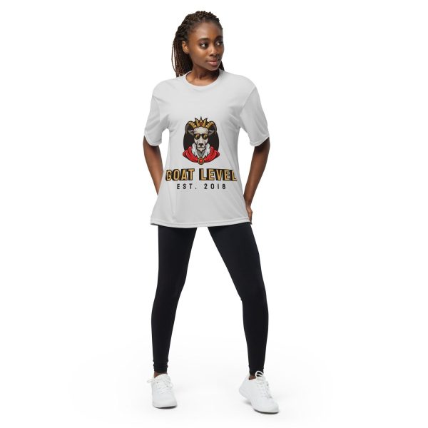 Product Image for  GOAT Level 2018 Unisex performance crew neck t-shirt