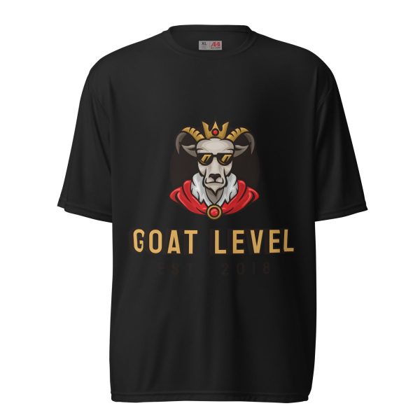 Product Image for  GOAT Level 2018 Unisex performance crew neck t-shirt