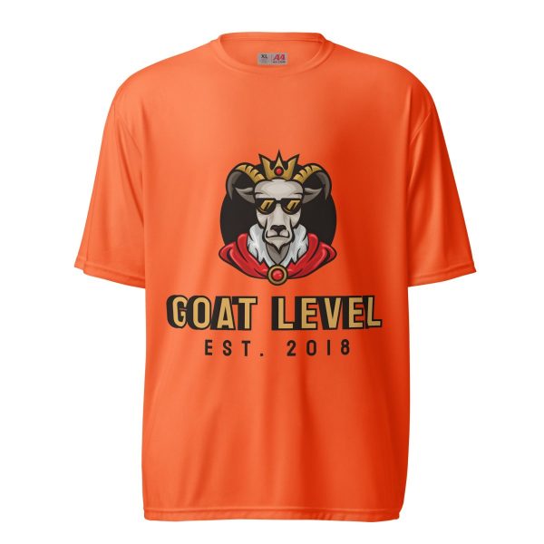 Product Image for  GOAT Level 2018 Unisex performance crew neck t-shirt