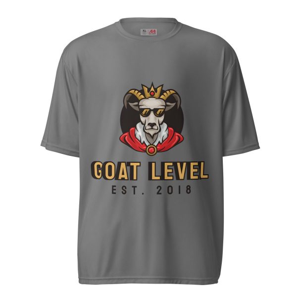 Product Image for  GOAT Level 2018 Unisex performance crew neck t-shirt