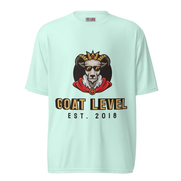 Product Image for  GOAT Level 2018 Unisex performance crew neck t-shirt