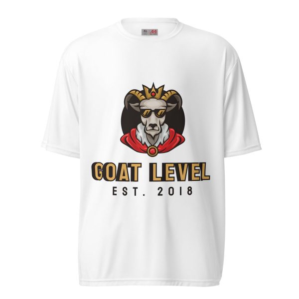 Product Image for  GOAT Level 2018 Unisex performance crew neck t-shirt