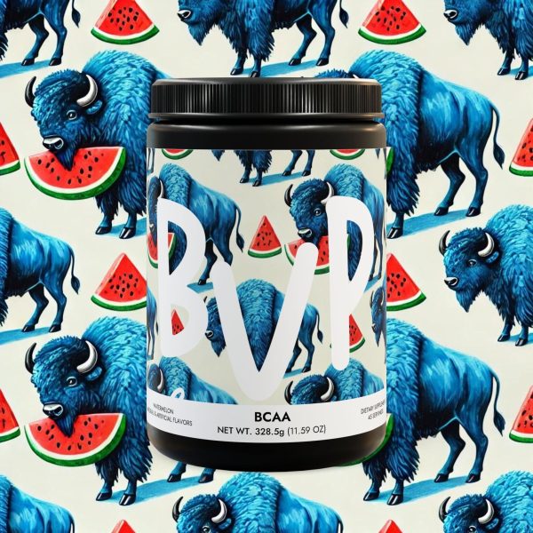 Product Image for  Bison BCAA Supplement | Watermelon (325g, 11.46oz, 45 servings)