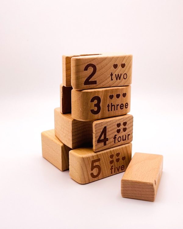 Product Image for  Montessori Wooden Learning Numbers Toy for Toddler