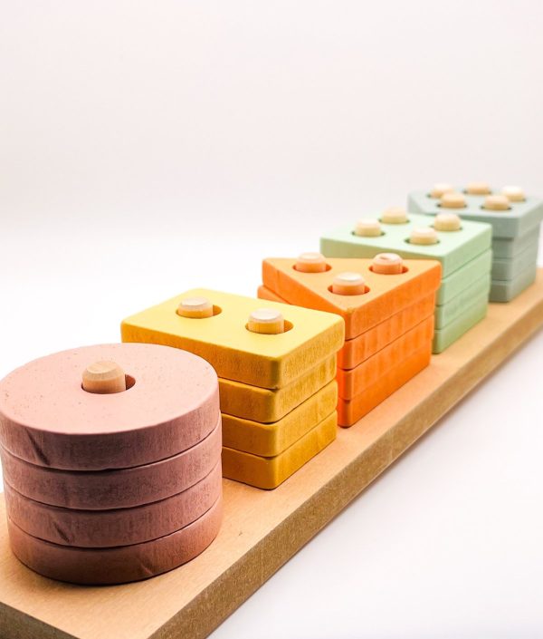 Product Image for  Montessori Educational Wooden Stacking Toy