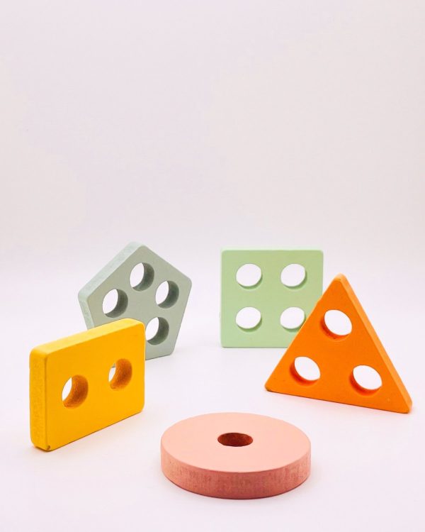 Product Image for  Montessori Educational Wooden Stacking Toy